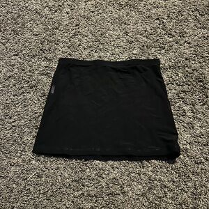 Classic Black Women's Mesh Skirt